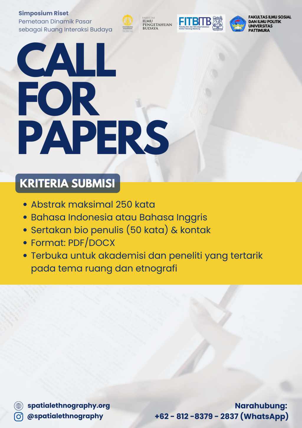 Call for Papers!