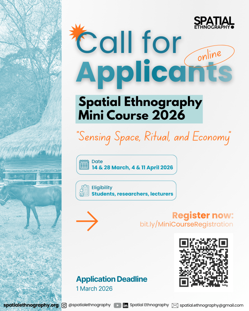 Call for Applicants!