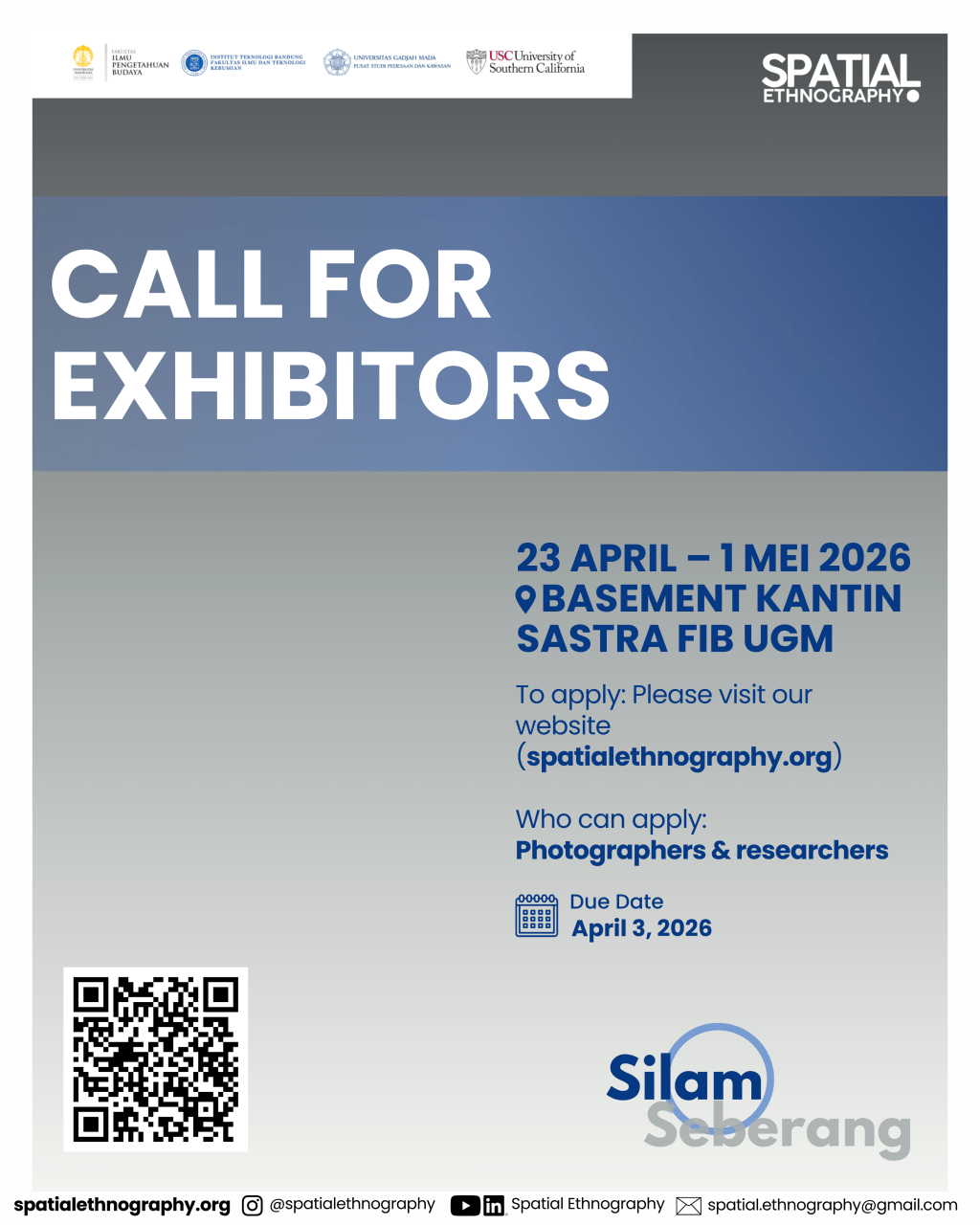 Call for Exhibitors!