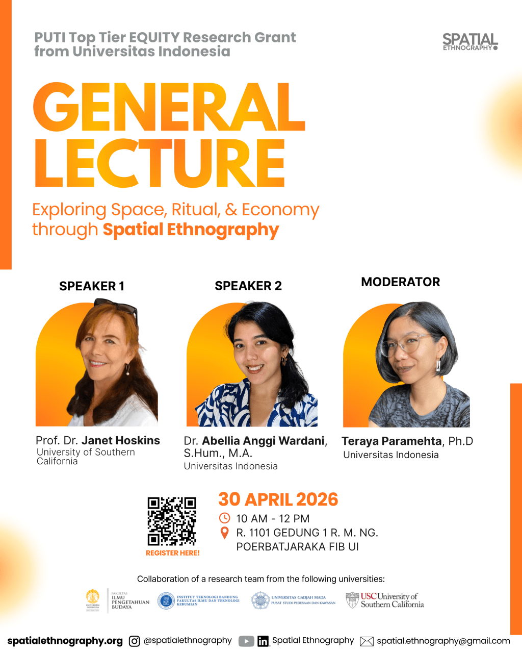 General Lecture Announcement